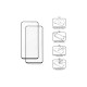 Скло захисне XoKo Full Cover Ultra-Thin iPhone 15 Black 2 pcs (XK-FCU-AP-IP15)