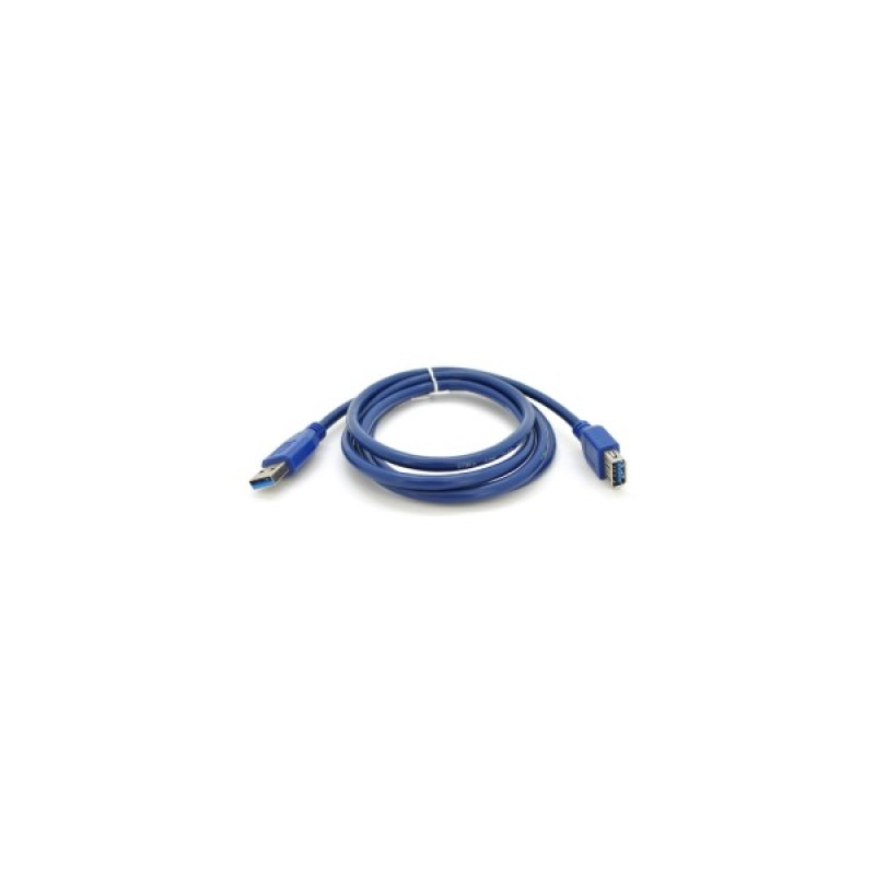 Дата кабель USB 3.0 AM/AF 1.5m blue Voltronic (YT-3.0AM\AF-1.5BL)
