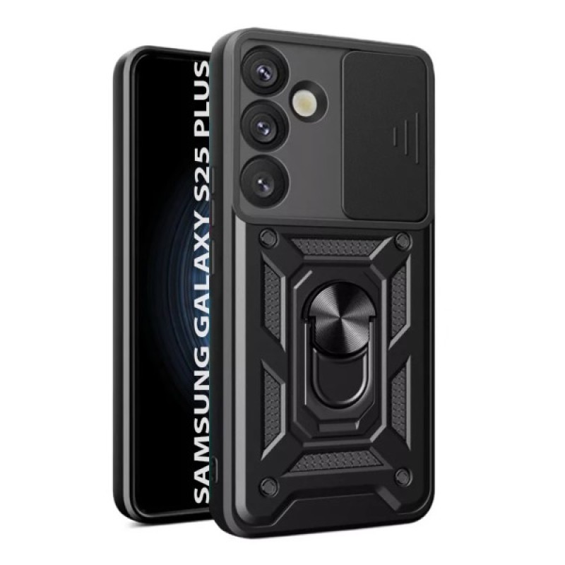 Чохол до мобільного телефона BeCover Military Samsung Galaxy S25 Plus SM-S936 Black (712879)