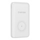 Батарея універсальна Canyon PB-1001 10000mAh, PD/18W, QC/3.0 +10W Magnet wireless charger, white (CNS-CPB1001W)