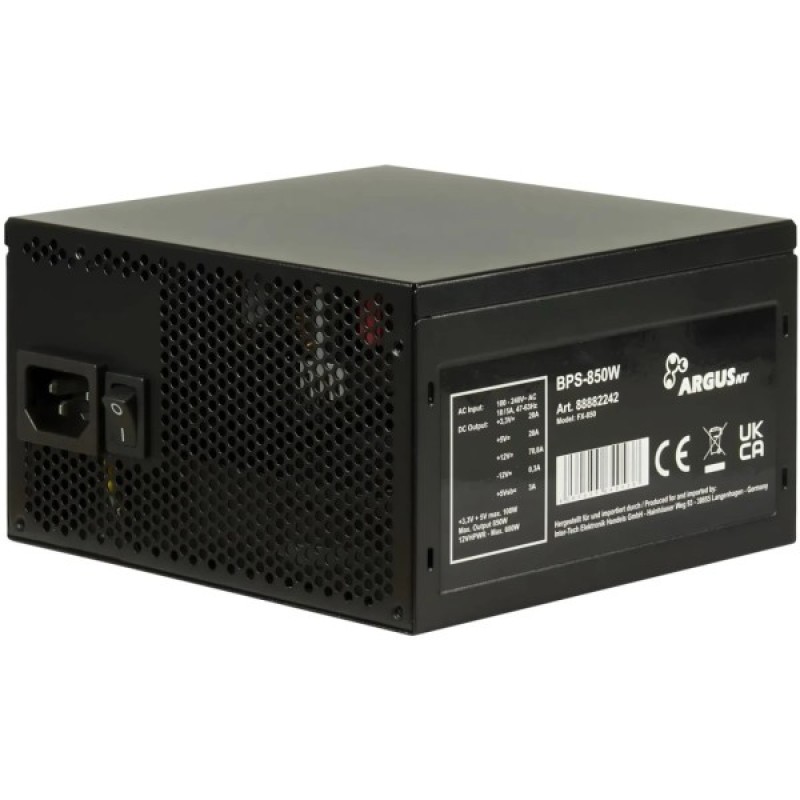 Блок живлення Inter-Tech 850W (BPS-850W)