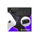 Геймпад GamePro GPS13W BT 5.3/USB/PC/iOS/Android/PS3/PS4 RGB White (GPS13W)