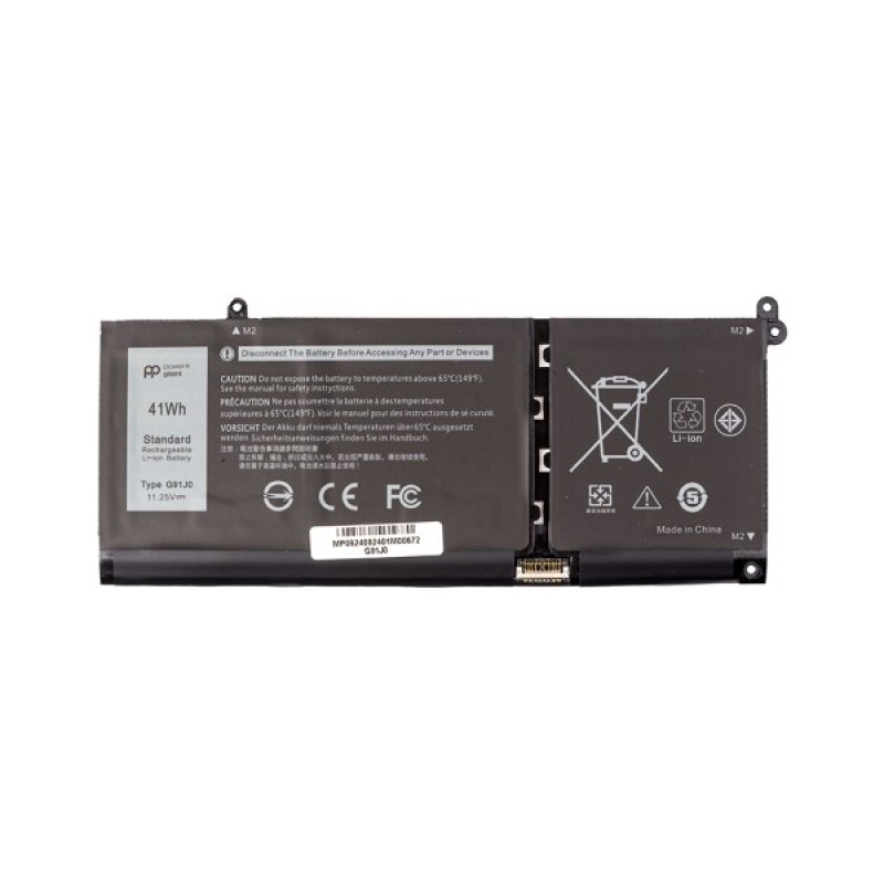 Акумулятор до ноутбука DELL Latitude 3320 (G91J0) 11.25V 3467mAh PowerPlant (NB442157)