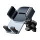 Універсальний автотримач Baseus Easy Control Clamp Car Mount Holder (A Set) Black (SUYK000001)