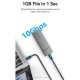 Кишеня зовнішня Vention SSD M.2 (NVME) M-key USB Type-C 3.2 gray (KPGH0)