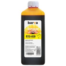 Чорнило Barva Epson 112 1л yellow (E112-828)