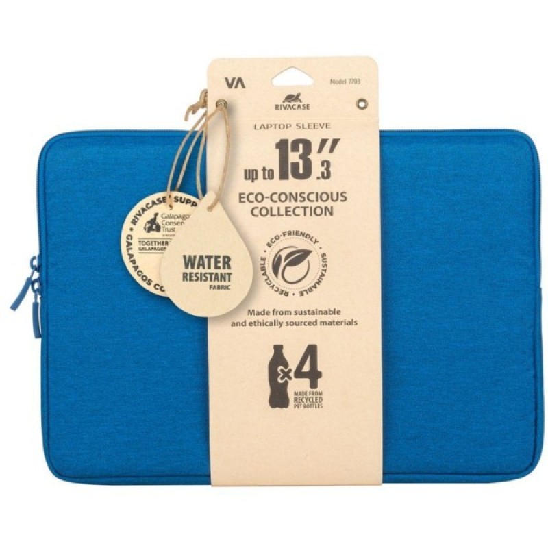 Чохол до ноутбука RivaCase 13.3" 7703 Suzuka Azure Blue (7703Azure Blue)