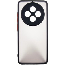 Чохол до мобільного телефона Dengos Matte OPPO Reno 12F 4G Black (DG-TPU-MATT-167)