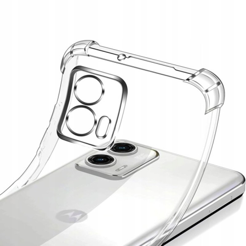 Чохол до мобільного телефона BeCover Anti-Shock Motorola Moto G73 Clear (709827)