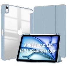 Чохол до планшета BeCover Soft Edge TPU Apple Pencil Apple iPad Air (4/5) 2020/2022 10.9" Blue Haze (711697)