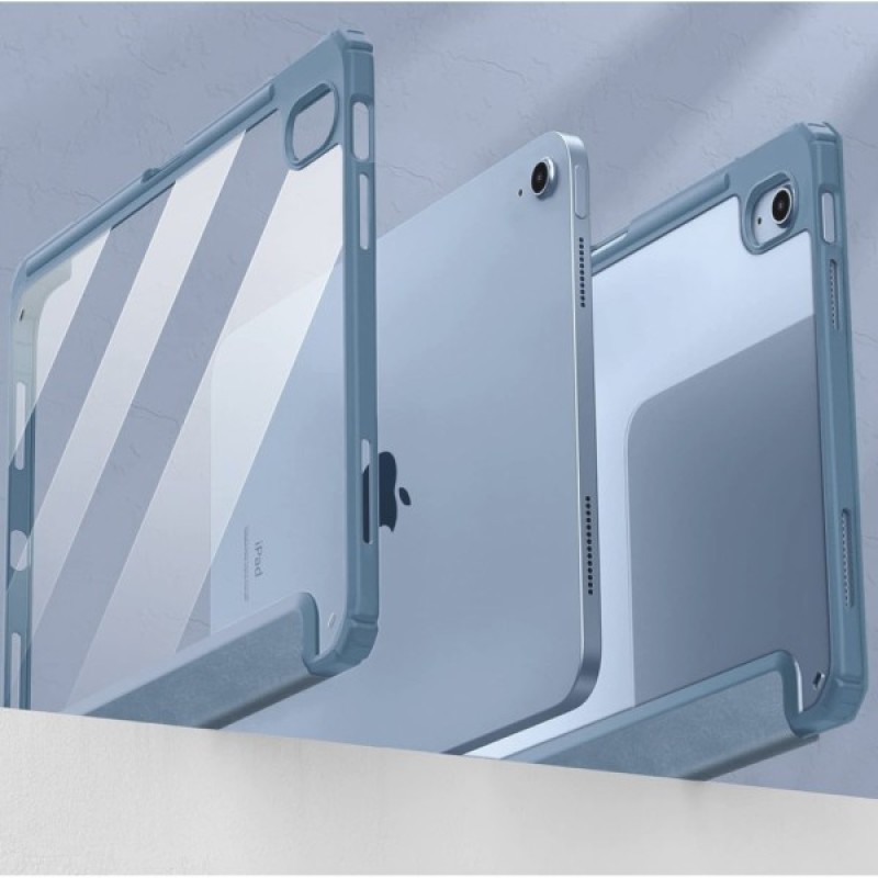 Чохол до планшета BeCover Soft Edge TPU Apple Pencil Apple iPad Air (4/5) 2020/2022 10.9" Blue Haze (711697)