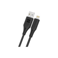 Дата кабель USB 2.0 AM to Lightning powerlink-ai200.black Promate (powerlink-ai200.black)