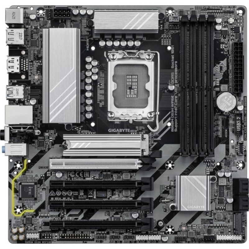 Материнська плата GIGABYTE B860M DS3H WIFI6E