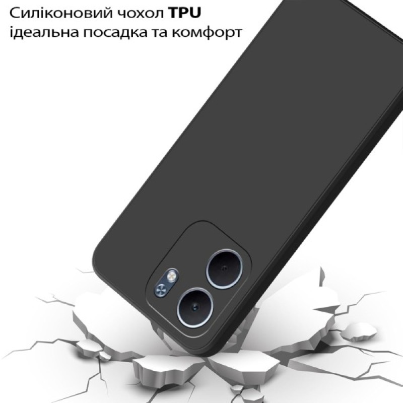 Чохол до мобільного телефона BeCover Silicone Oppo A5x 4G/5G Black (713788)