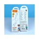 Дата кабель USB 2.0 AM to Micro 5P 1.0m Magic silicone X87 white HOCO (6931474783226)