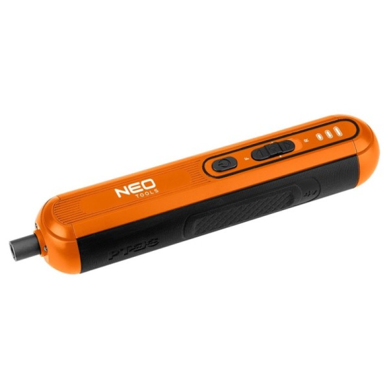 Викрутка акумуляторна Neo Tools 4in1 1.5Ah, 4.5Нм, 230об/хв, 20 біт, кейс (04-199)
