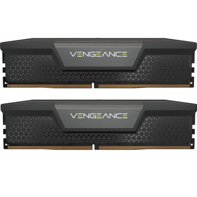 Модуль пам'яті для комп'ютера DDR5 96GB (2x48GB) 6000 MHz Vengeance Black Corsair (CMK96GX5M2B6000C30)