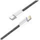Дата кабель USB-C to Lightning 2.0m (PDF Fast Charging 27W) black ColorWay (CW-CBPDCL068-BK)