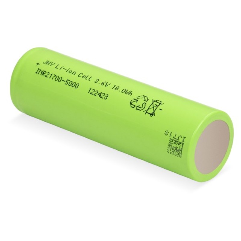 Акумулятор 21700 Li-Ion 5000mAh 3.6V 30A (BOX 320 pcs) JHY (INR21700-50SE/INR21700-5000 BOX)