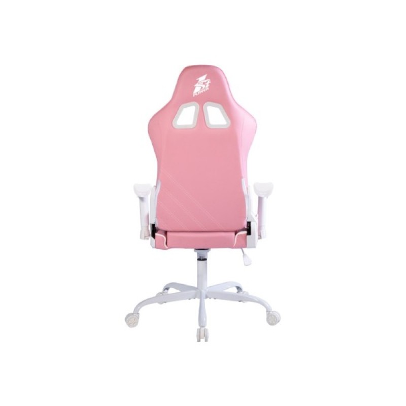 Крісло ігрове 1stPlayer S02 Pink-White