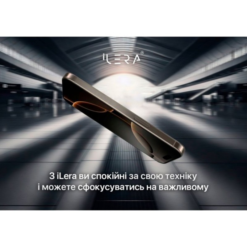 Скло захисне iLera DeLuxe Original Glass iPhone 16E/14/13/13 Pro (ILDEL16E)
