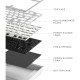 Клавіатура Dark Project ALU81 Terra Nova PBT RGB Mech G3MS Moonstone White (DPKB_NOVA_81_ANSI_WHITE_UA)