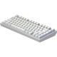 Клавіатура Dark Project ALU81 Terra Nova PBT RGB Mech G3MS Moonstone White (DPKB_NOVA_81_ANSI_WHITE_UA)