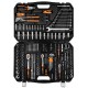 Набір інструментів Neo Tools 233шт, 1/2", 1/4", 3/8", CrV, кейс (10-078)