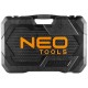 Набір інструментів Neo Tools 233шт, 1/2", 1/4", 3/8", CrV, кейс (10-078)