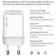 Зарядний пристрій ColorWay C101D GaN Mini 20W PD PPS USB-C + cable USB-C to Lightning white (CW-CHS059PDL-WT)