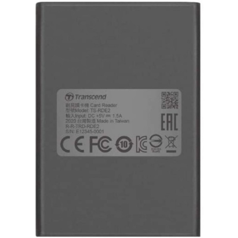 Зчитувач флеш-карт Transcend USB 3.2 Gen 2x2 Type-C CFexpress (TS-RDE2)