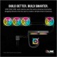 Кулер до корпусу Corsair iCUE Link QX140 RGB PWM PC Fans Starter Kit with iCUE LINK System Hub (CO-9051004-WW)