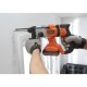Перфоратор Black&Decker SDS-Plus,18 В, 2Ah, 1.2 Дж, 3 режими, сумка, 2.2 кг (BCD900D1S)