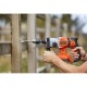 Перфоратор Black&Decker SDS-Plus,18 В, 2Ah, 1.2 Дж, 3 режими, сумка, 2.2 кг (BCD900D1S)