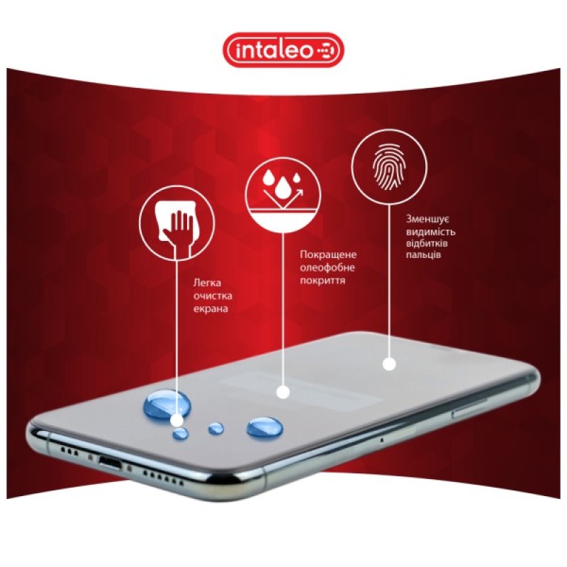 Скло захисне Intaleo Full Glue Realme 11 4G Black (1283126581977)