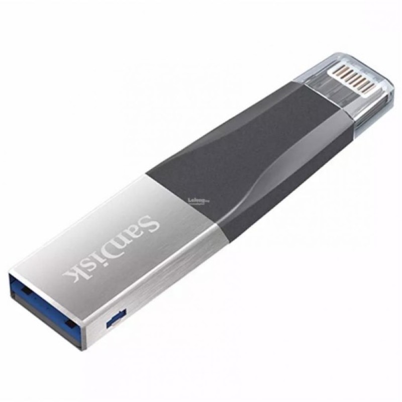 USB флеш накопичувач SanDisk 16GB iXpand Mini USB 3.0/Lightning (SDIX40N-016G-GN6NN)