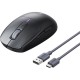 Мишка Ugreen MU103 Wireless/Bluetooth Black (90539)