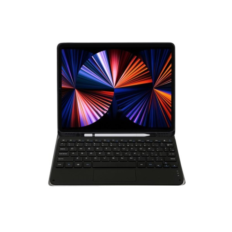 Чохол до планшета BeCover Keyboard+TouchPad Apple iPad Pro 12.9 2018/2021/2022 Black (712381)