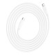 Дата кабель USB-C to USB-C 2.0m 100W TPE X93 white HOCO (6931474790729)
