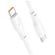 Дата кабель USB-C to USB-C 2.0m 100W TPE X93 white HOCO (6931474790729)