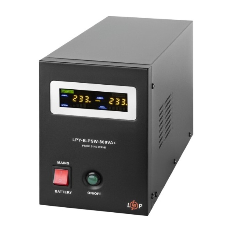 Пристрій безперебійного живлення LogicPower LPY- B - PSW-800VA+ (4150)