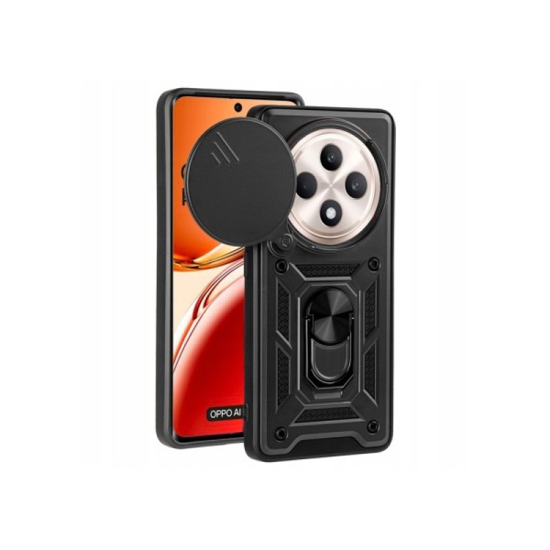 Чохол до мобільного телефона BeCover Military Oppo Reno12 F 5G Black (713079)
