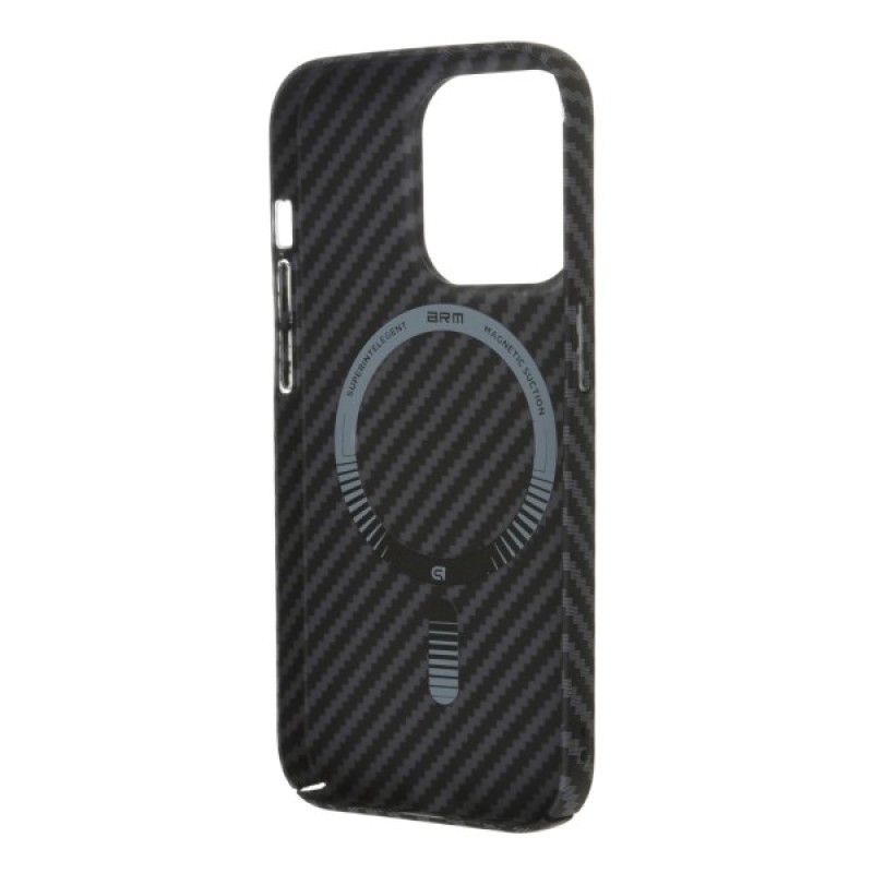 Чохол до мобільного телефона Armorstandart LikeCarbon MagCase Apple iPhone 14 Pro Black (ARM66365)