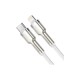 Дата кабель USB-C to Lightning 2.0m Cafule Metal PD 20W white Baseus (CATLJK-B02)