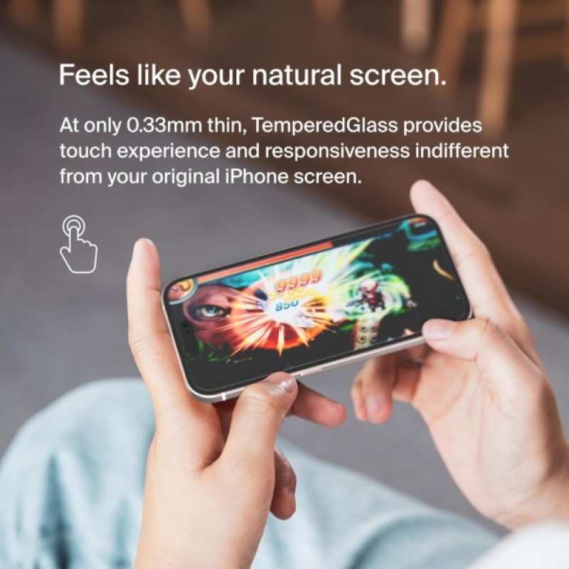 Скло захисне Belkin iPhone 15 Pro Max TemperedGlass (OVA138ZZ)