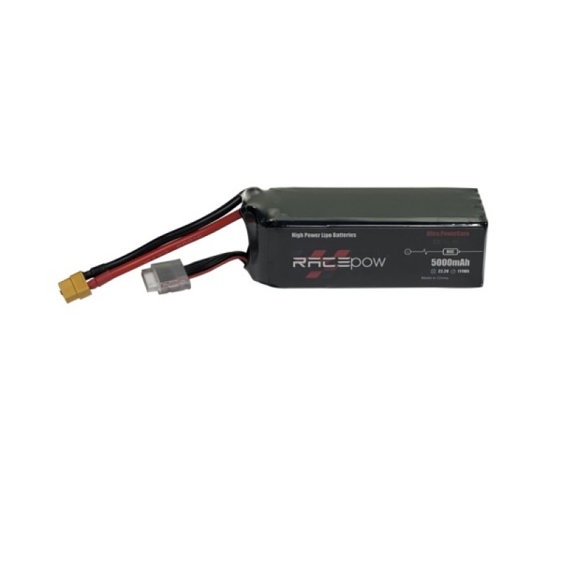 Акумулятор для дрона RacePow 5000mAh 6S 80C (5000mAh-6S-80C)