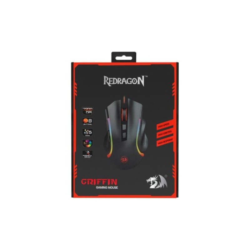Мишка Redragon Griffin Black (75093)
