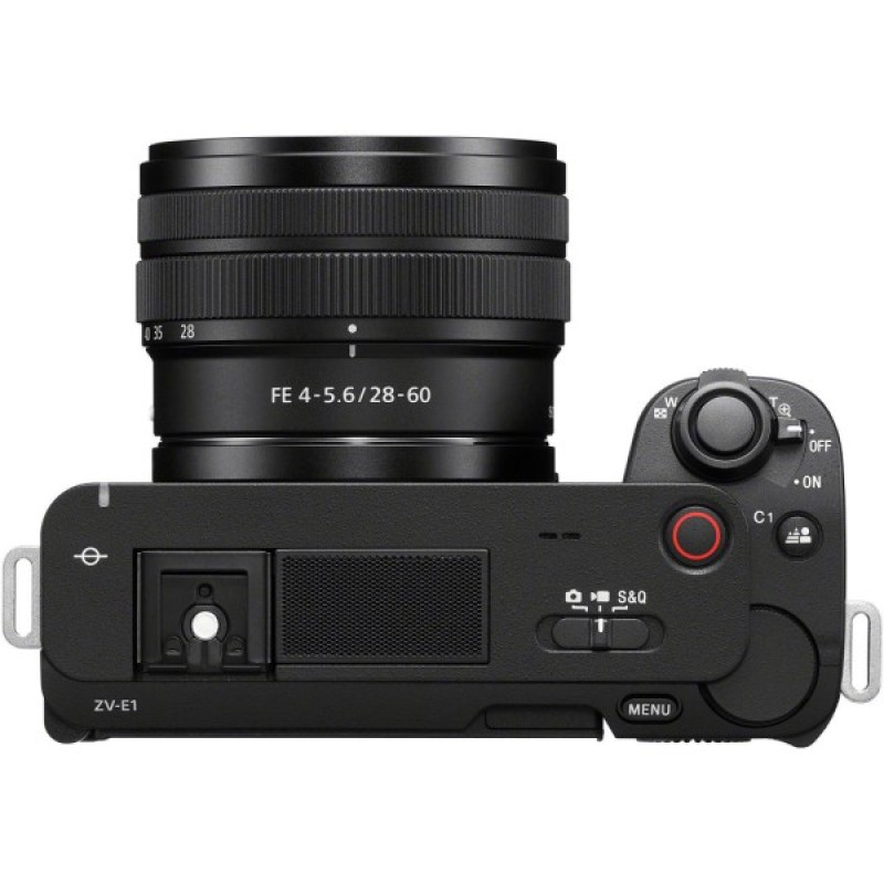 Цифровий фотоапарат Sony Alpha ZV-E1 kit 28-60mm Black (ZVE1LB.CEC)