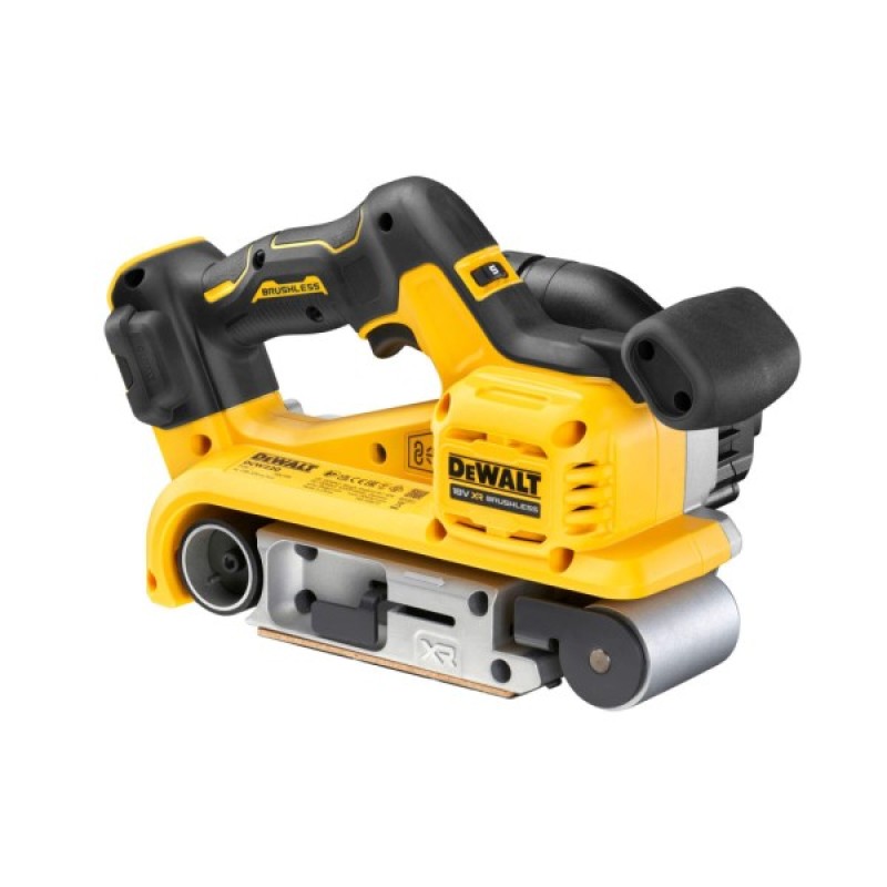 Шліфувальна машина DeWALT XR Li-Ion 18 В, 198-320 м/хв, стрічка 75х533 мм (без АКБ та ЗП) (DCW220N)