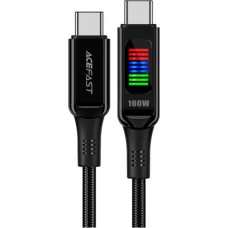Дата кабель USB-C to USB-C 1.2m 100W with display C7-03 Acefast (6974316282778)